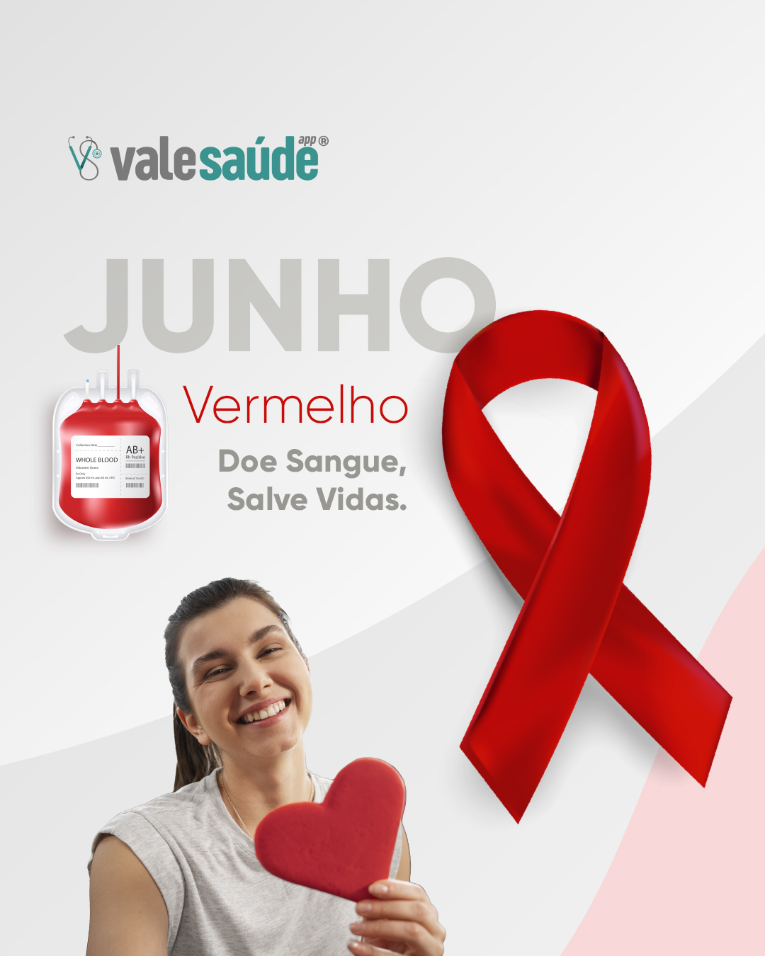 JUNHO VERMELHO - Doe Sangue, Salve Vidas