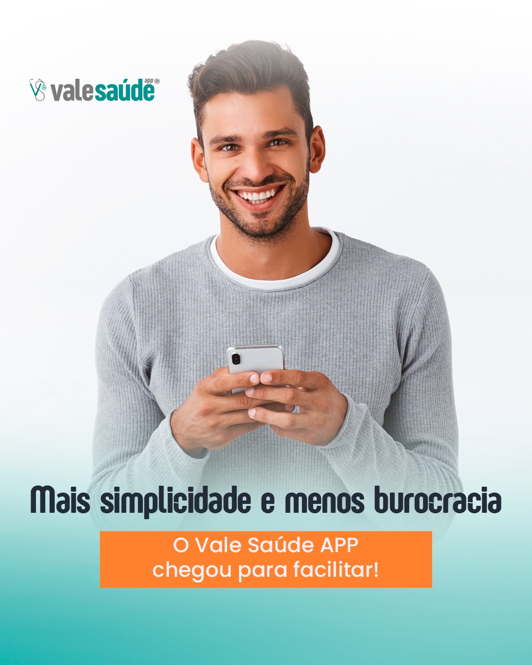 No seu time, cada colaborador merece cuidado e atenção à saúde, e com o Vale Saúde APP, isso é mais simples do que você imagina!